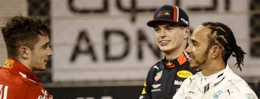 ¡Conmoción! Leclerc le da la bienvenida y el ok a Hamilton en Ferrari