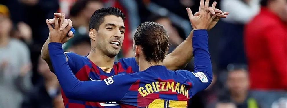 Griezmann recomienda el fichaje de un delantero para suplir a Luis Suárez