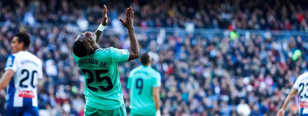 ¡Vinícius está fuera del Real Madrid! Zidane lo cambia por él