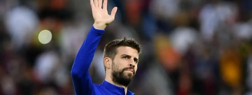 ¡Piqué llora! El Barça ya tiene a su sustituto