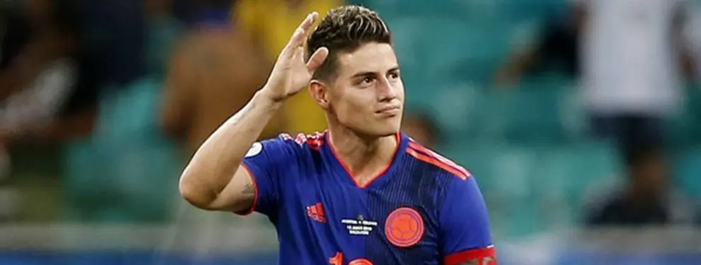 “James Rodríguez tiene que salir ya”. El gran problema de Zidane