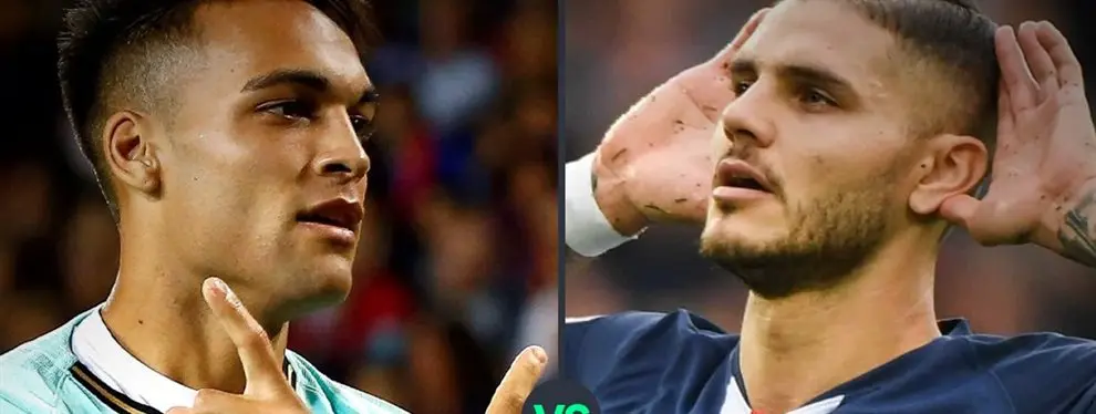 ¡Palo gordo! Lautaro Martínez dice NO al Barça ¡Por el PSG y 110 'kilos'!