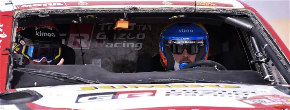 ¡Espectacular accidente de Fernando Alonso en el Dakar! ¿Está bien?