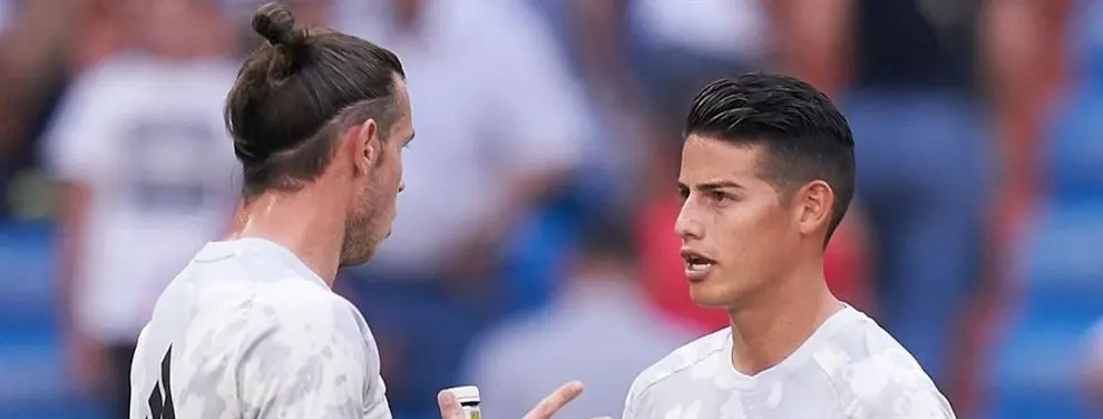 ¡Al descubierto! Plan oculto de Zidane contra Bale y James Rodríguez