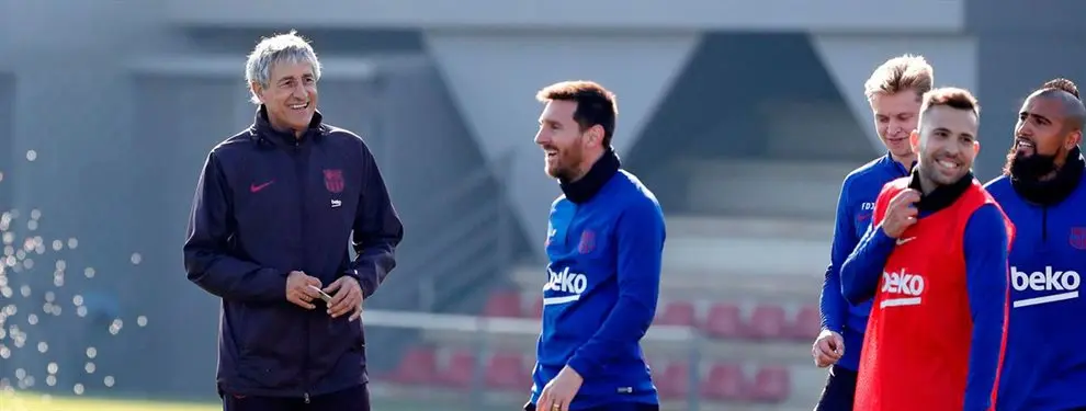 El sustituto escogido por Setién para reemplazar a Luis Suárez