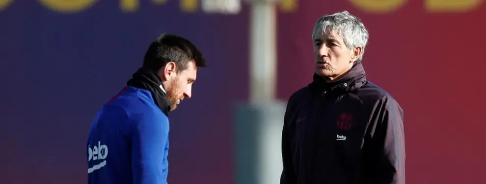 El tapado que Quique Setién quiere en el primer equipo la semana que viene