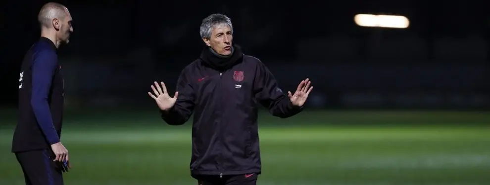 Quique Setién se carga dos cracks del Barça para verano y tienen reemplazo