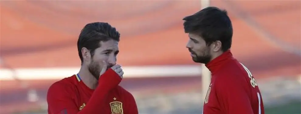 ¡Sergio Ramos y Gerard Piqué en la prelista para los JJOO!