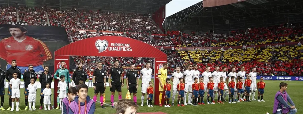 Vienen a por el central titular de la selección española, ¡50 kilos!