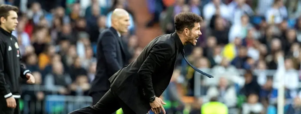 Simeone quiere un goleador, da tres nombres y ninguno es Cavani