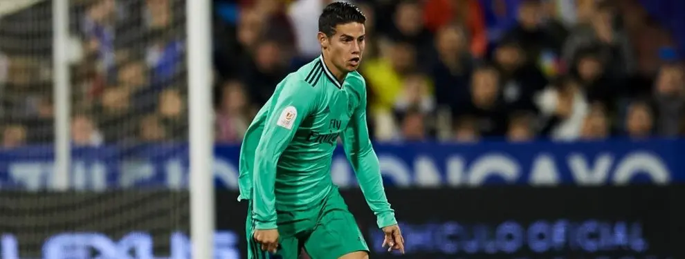 James Rodríguez entra en la operación: Zidane aprueba el intercambio