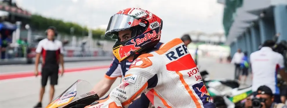 ¡Madre mía! El Test de Sepang: los Márquez, tocados