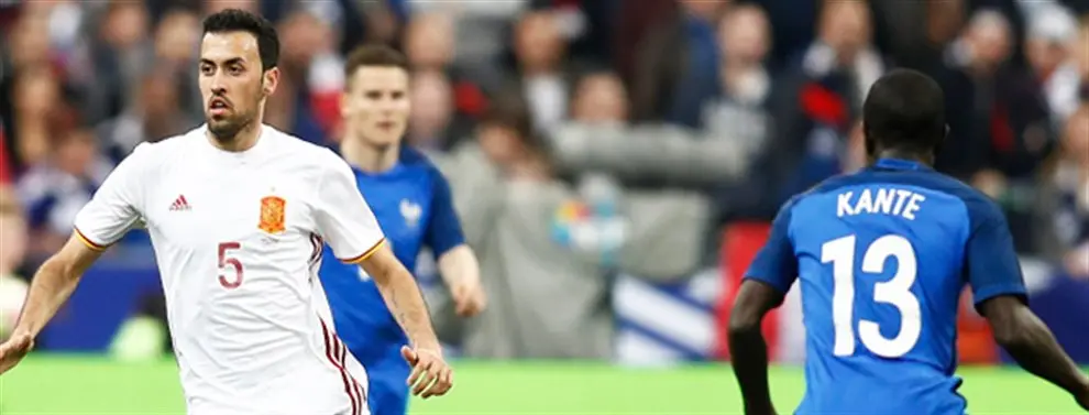 Conoce al sustituto de Busquets: 90 kilos negociables