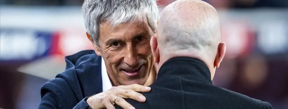 Quique Setién lo descarta (y es una pesadilla para el Madrid de Zidane)