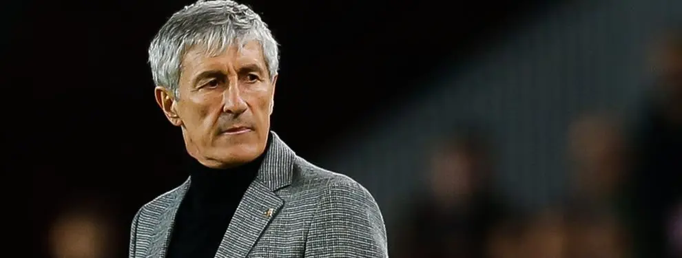 Quique Setién no se lo cree: el extraño fichaje que puede hacer el Barça