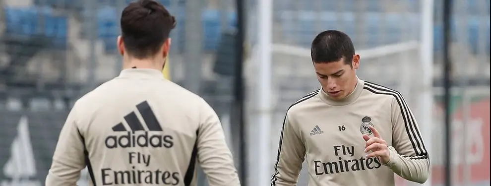 Zinedine Zidane se ha cansado, cambio táctico ¡James Rodríguez ¿KO?!