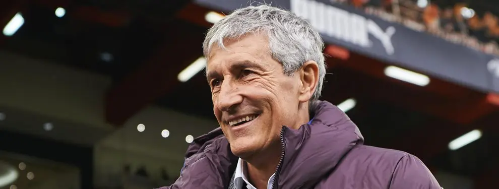 Quique Setién quiere recuperar a un ex del Barça que gusta a Piqué y Messi