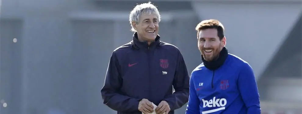 Malas noticias para el Barça: Messi y el aviso para Quique Setién