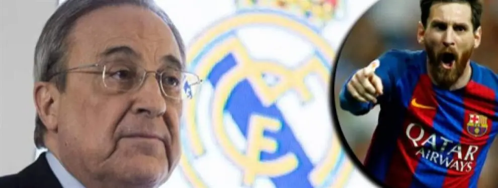 Florentino Pérez tiene un plan para acabar con Messi (y cuesta 200 kilos)