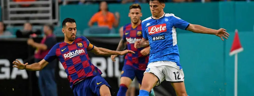 El Barcelona viaja a Nápoles... ¡con 14 jugadores!