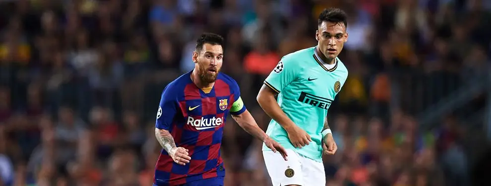 Messi cree que es poco: La (pobre) oferta del Barça por Lautaro Martínez