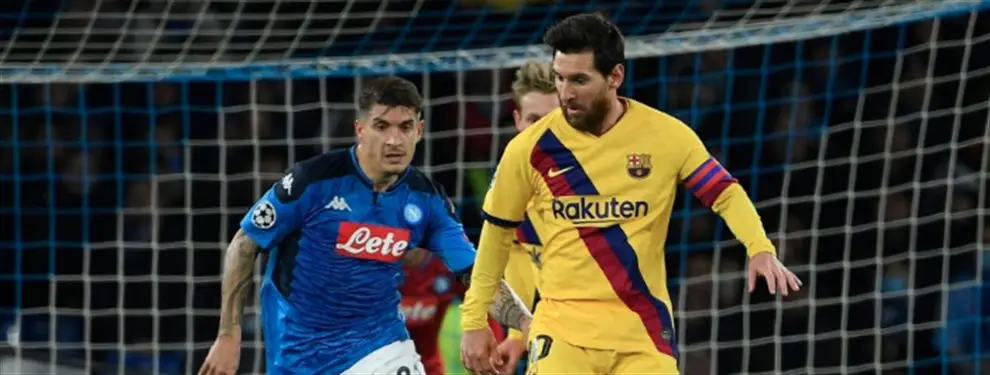 ¡Vaya palo a Messi! Le dice ‘no’ en la cara: escándalo en el Napoli-Barça