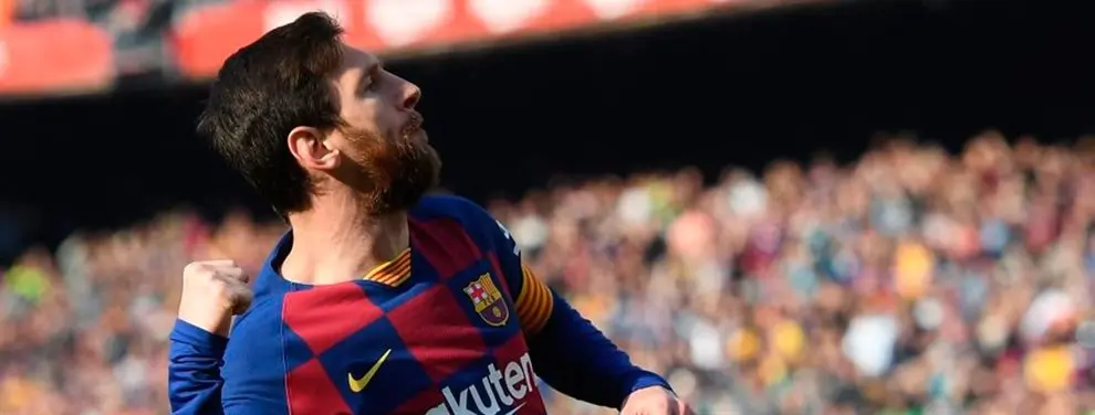 No están para jugar en el Barça: Messi corta ¡cuatro cabezas!