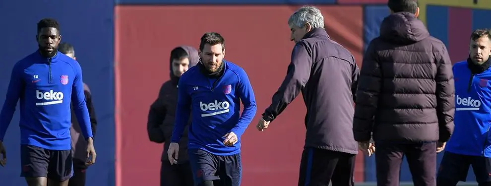 Messi no entiende a Setién: la táctica que sacó de quicio al argentino