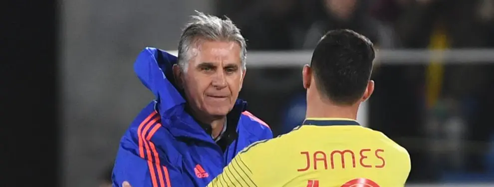 Bombazo Queiroz ¡Dejará a James Rodríguez sin Copa América!