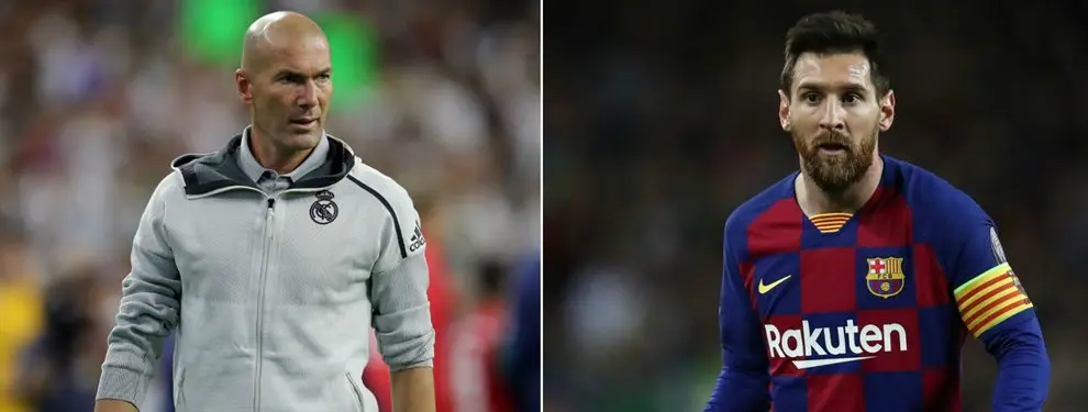¡Le dice no a Messi y al Barça por Zidane! Sale todo. Y es una bestialidad