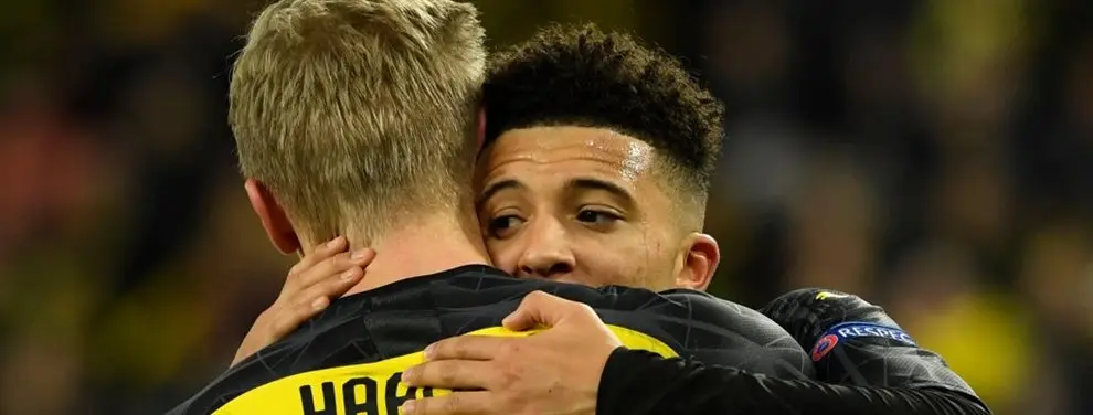 Jadon Sancho está fuera ¡El Dortmund ya tiene sustituto!