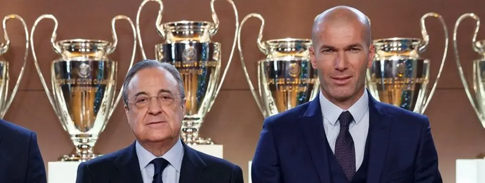 Zidane tiene fichaje. ¡Tapado! Europa tiembla ¡y Florentino Pérez paga!