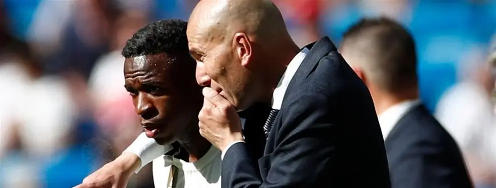 ¡Hazard alucina! Mira lo que prepara Zinedine Zidane a Vinicius ¡ojo!