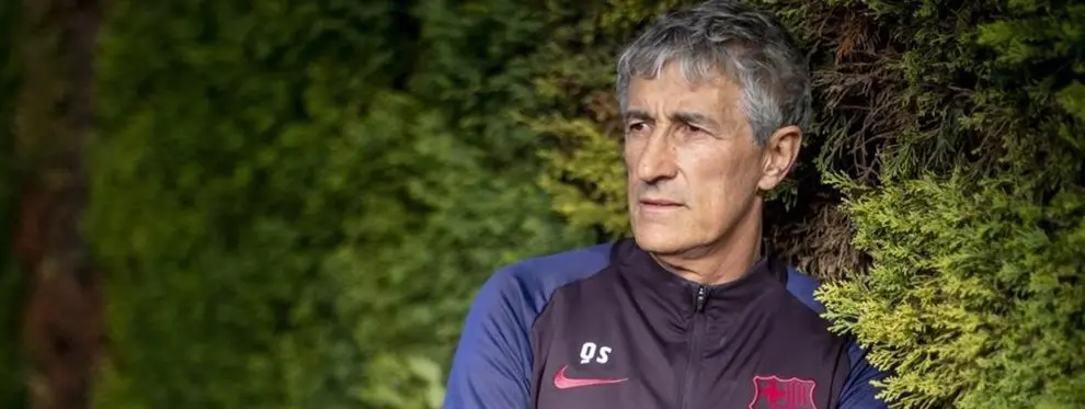 No aguanta más a Quique Setién: o le echan, o se va del Barça