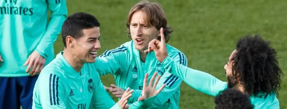 James Rodríguez no se irá solo: el otro crack de Madrid que está fuera