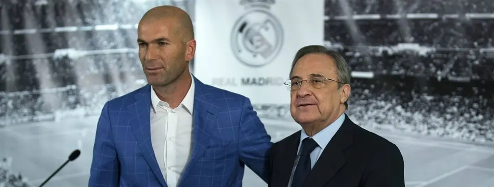 Florentino Pérez pagará su fichaje si Zidane acaba saliendo del Real Madrid