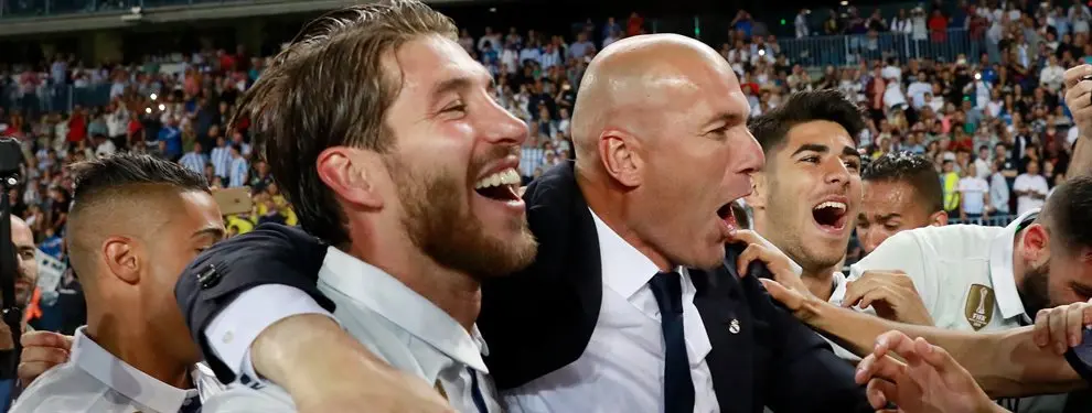 El fichaje de Zidane a coste cero que gusta a Sergio Ramos