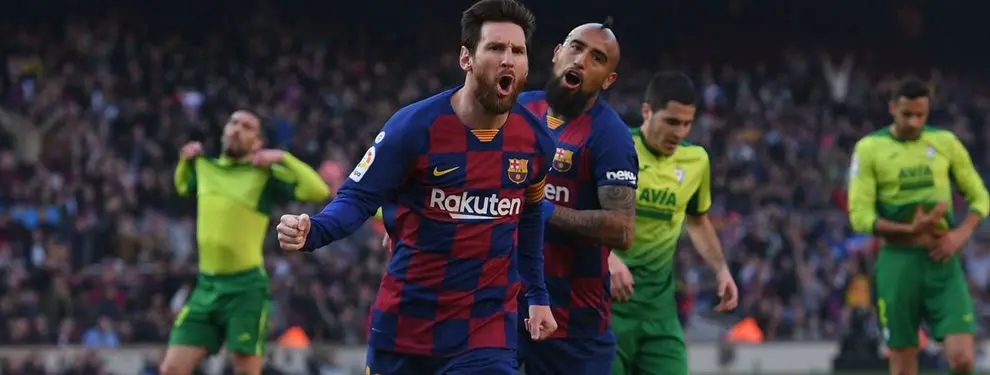 Messi alucina: el tapado del Barça para el 9 (y suena para el Real Madrid)