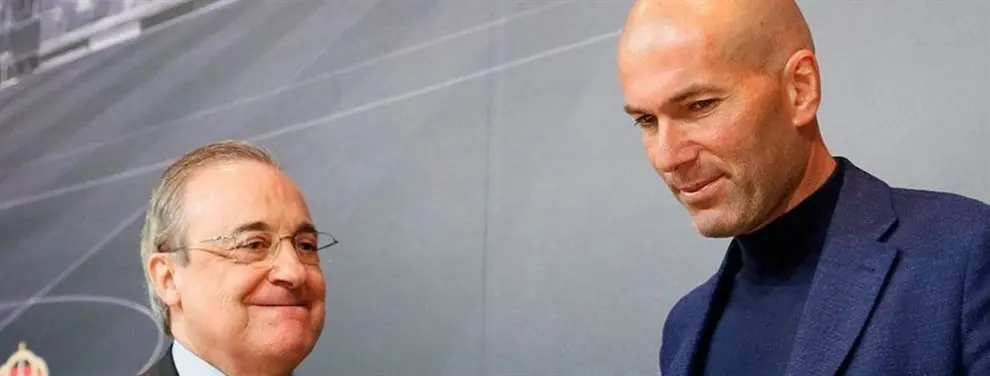 Bronca monumental entre Zidane y Florentino ¡Nos han robado esta ‘perla’!