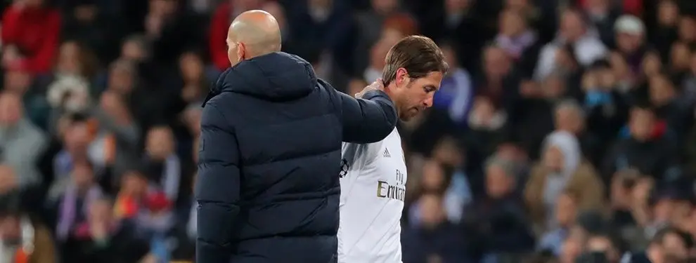 El tapado de Zidane para cargarse a Sergio Ramos en el Real Madrid
