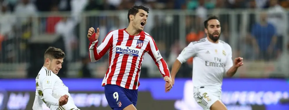 ¡Escándalo! En el Madrid se ríen ¡de la patada de Valverde a Morata!