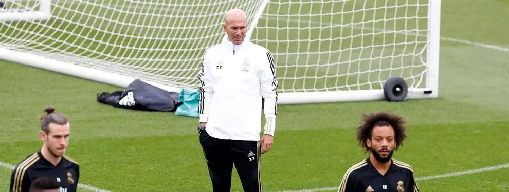 Zidane le canta las cuarenta pese el confinamiento (lo quiere fuera)