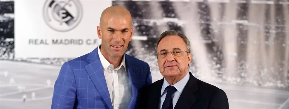 Zidane se lo suplica a Florentino Pérez: el galáctico que quiere como sea