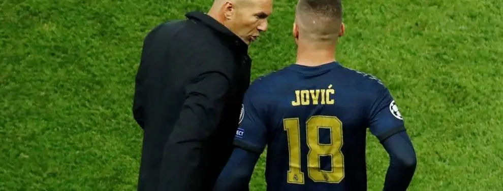 Luka Jovic se va este verano del Real Madrid. Decisión tomada