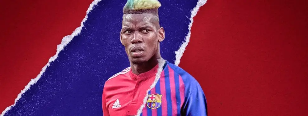 ¡Top Secret! Mino Raiola negocia por Paul Pogba ¡con en el Barça!