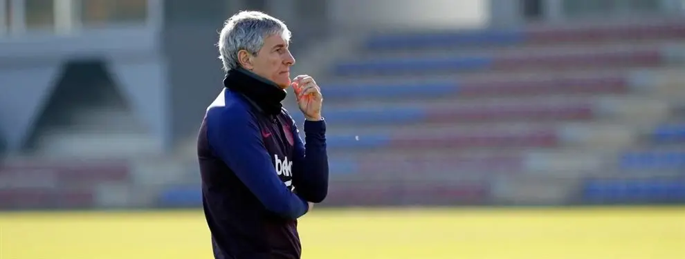 Quique Setién no los quiere: los dos fichajes que veta al Barça