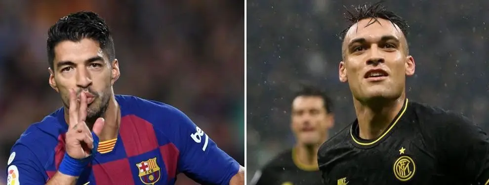 Lautaro Martínez se irá al Barça ¡solo si le echan! ¡Messi estalla!