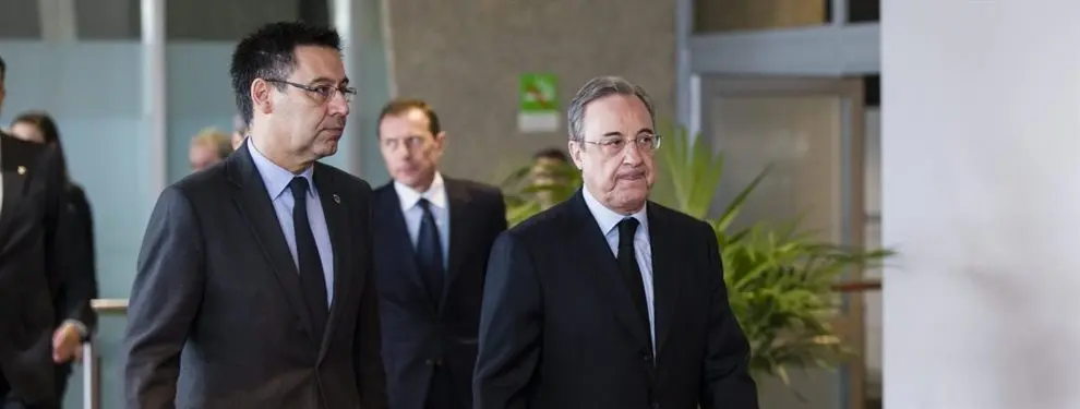 Se pone a tiro: Florentino Pérez y Bartomeu pelean por un galáctico