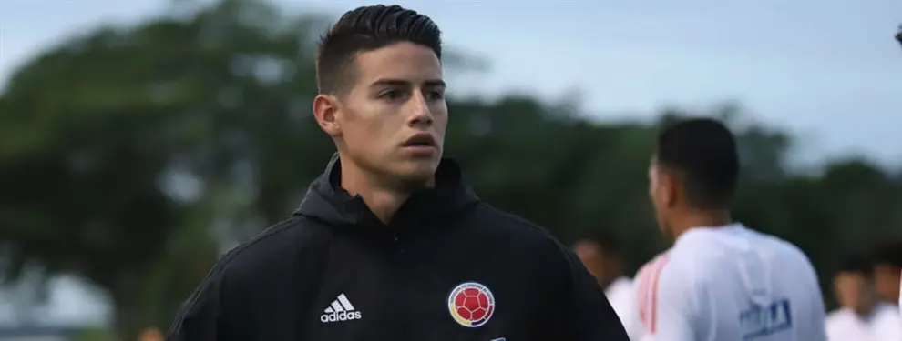 ¡James Rodríguez y él! El jugador del Real Madrid que se va al mismo club