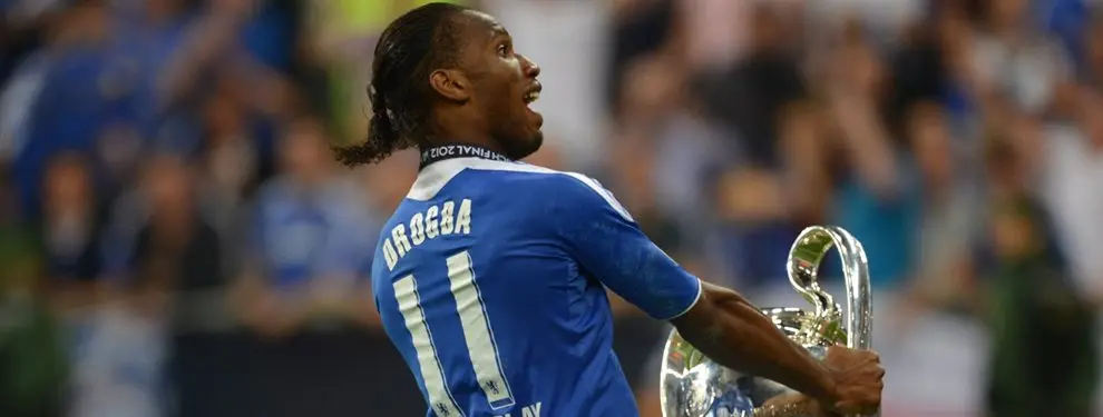 ‘Es el próximo Drogba’: Bartomeu y Florentino Pérez le siguen de cerca